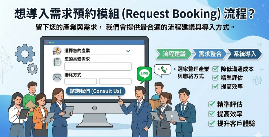 導入諮詢示意截圖